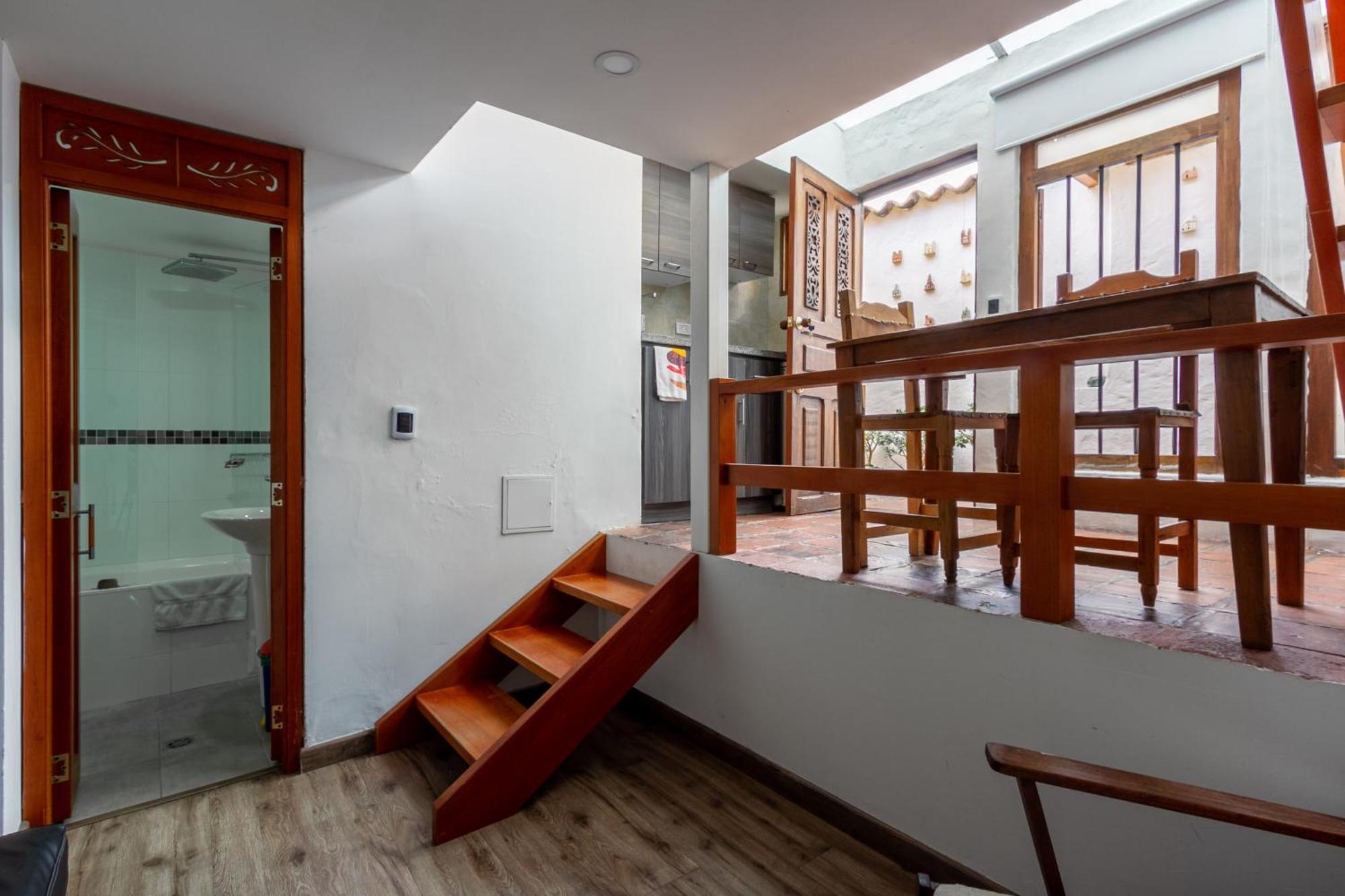 Apartaestudios La Candelaria Bogota Exterior photo